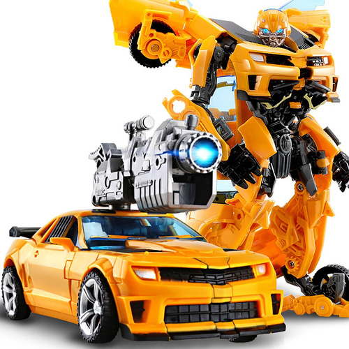 Juguete Robot Coche Transformador Manual Para Niños