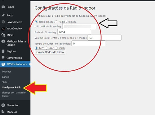 Script Php Tv & Web Rádio Indoor Único E Exclusivo Shoutcast