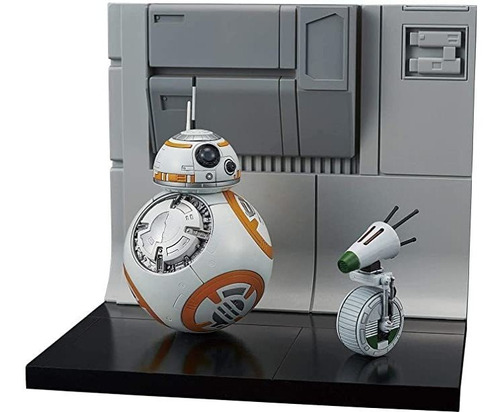 Bandai Hobby Star Wars Kit Modelo 1/12 Bb-8 Y D-0 Diorama Co