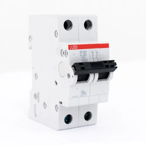 Breaker Abb Riel Sh200 2p 20 A 10ka120vac-1f Vmax:440vac