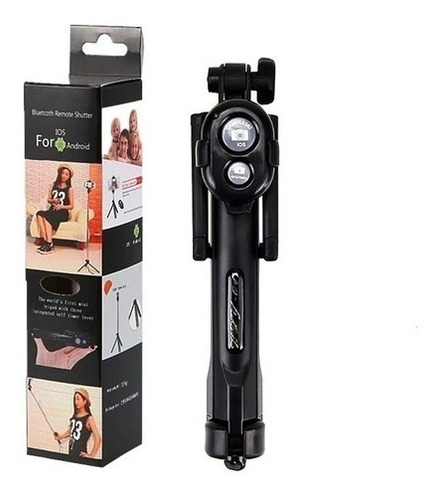 Imagen 6 de 7 de Palo Monopod Tripode Baston Selfie Bluetooth Celular Foto