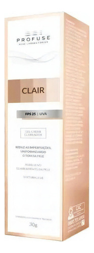 Clareador Clair Profuse Uv Fps25|uva Com 30g