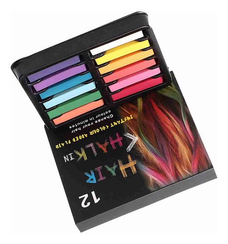 Tiza Desechable Para Teñir El Cabello Tinte Temporal Para