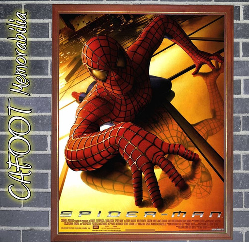Spiderman El Hombre Araña Poster Enmarcado Saga Peliculas