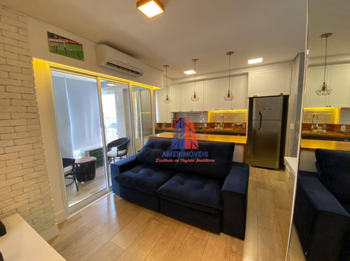 Imagem 2 de 30 de Apartamento Com 1 Dormitório À Venda, 48 M² Por R$ 450.000,00 - Santo Antônio - Americana/sp - Ap1632