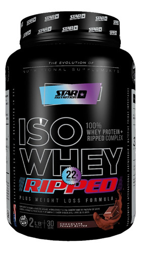 Iso Whey Ripped Evolution 1 Kg Star Nutrition La Plata