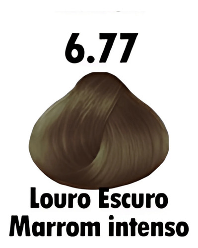 Hidratylife Coloração Louro Escuro Marron Intenso 6.77 60g