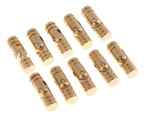 7j 10 Piezas De Cobre Gif Joyero Invisible De Barril Oro
