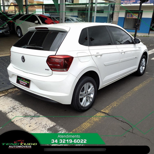 Imagem 3 de 7 de Volkswagen Polo 1.6 Msi Branco 2018