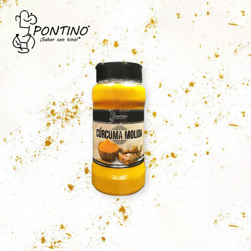 Pontino Cúrcuma Molida 280 Gramos 2 Piezas
