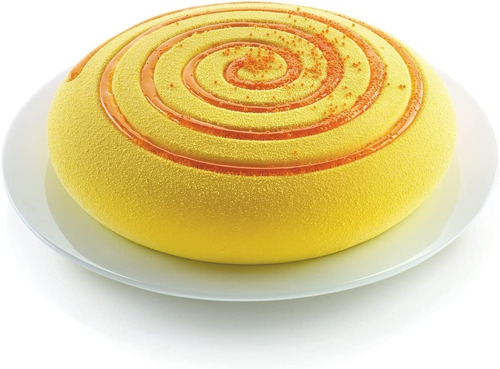 Molde De Silicona Para Torta Girotondo Silikomart® Color Blanco