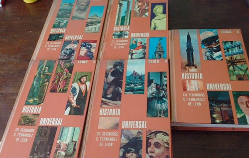 Historia Universal 5 Tomos Gonzalo Fernandez De Leon