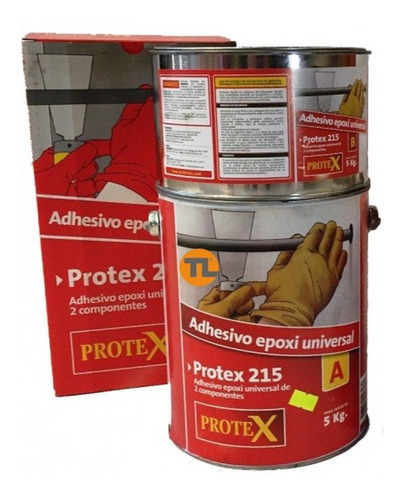 Adhesivo Epoxi Universal Protex 215 5kg G P