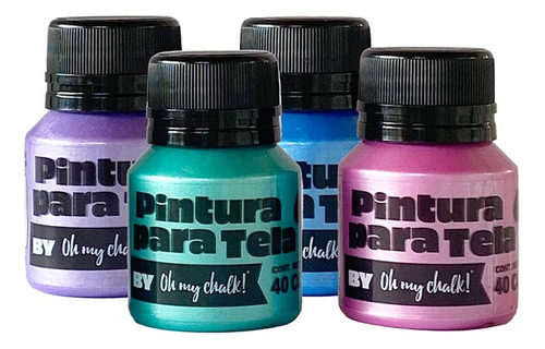 Pintura Para Tela Metalizada Oh My Chalk! 