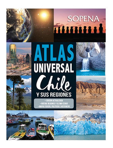 Atlas Universal Chile Y Sus Regiones
