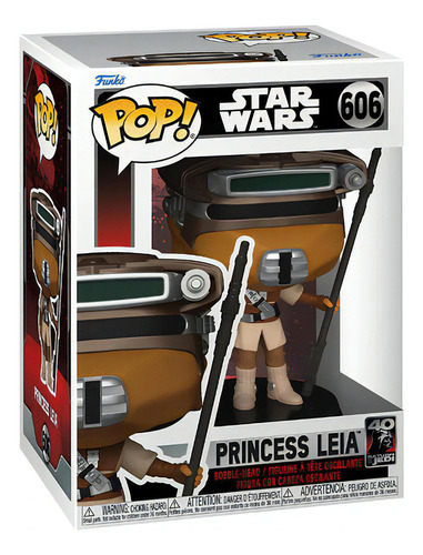 Funko Pop Star Wars El Regreso Del Jedi 40 Aniversario Leia