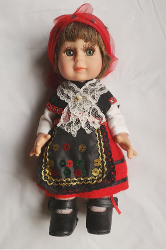 Muñeca Gallega España Adorno Coleccion Juguete