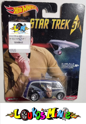 Hot Wheels Star Trek Quick D-livery Pop Culture Obs Blister