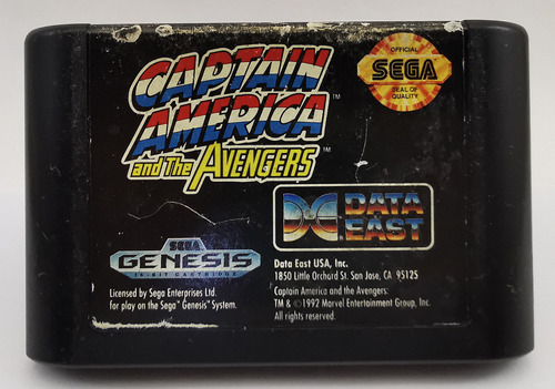 Captain America And The Avengers Sega Genesis * R G Gallery