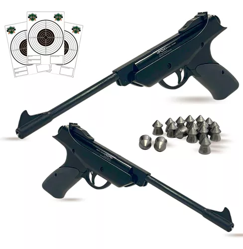 Pistola De Aire Comprimido 4,5 Ayreco Broksol + 500 Balines