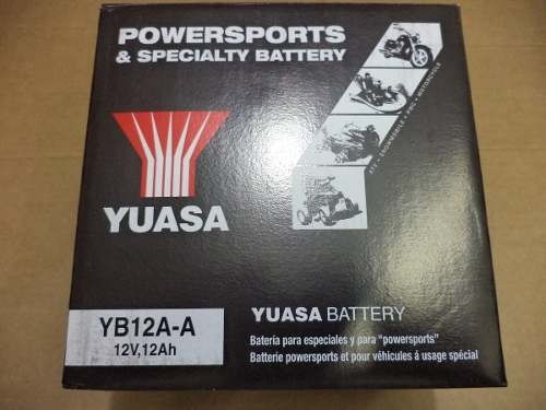 Bateria Yb12a-a - Honda Cbr 450 Sr Yuasa