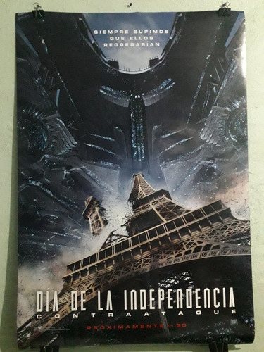 Poster Original De Cine Día De La Independencia 2