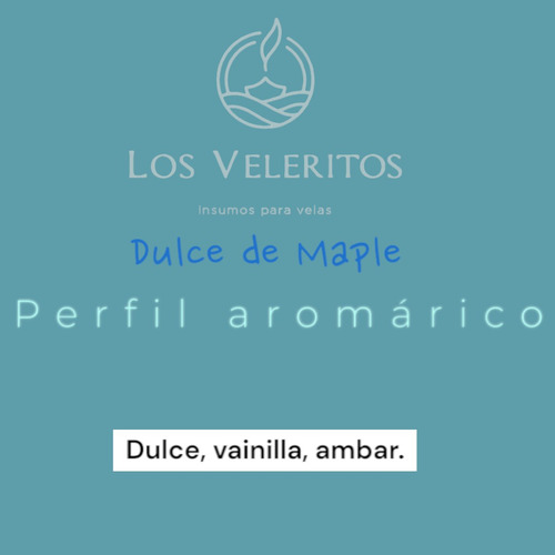 Fragancias Aromáticas Para Velas 60 Ml Dulce De Maple