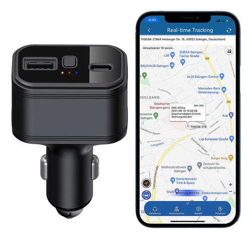 Dispositivo Rastreador Gps Para Automovil, Rastreador Gps Oc