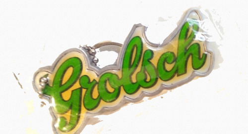 Llavero Cerveza Grolsch Importado.