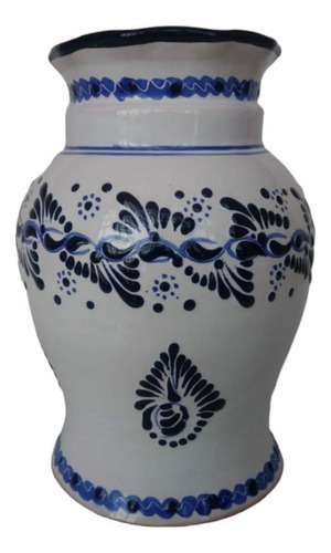 Florero Imperyal De 24 Cm De Talavera Poblana - Arteimperyal