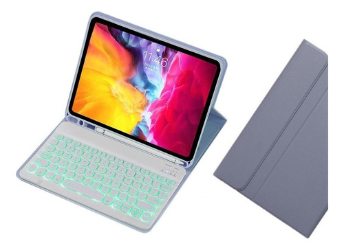 Funda Con Teclado Retroiluminado For iPad Air De 5.ª Y 4.ª