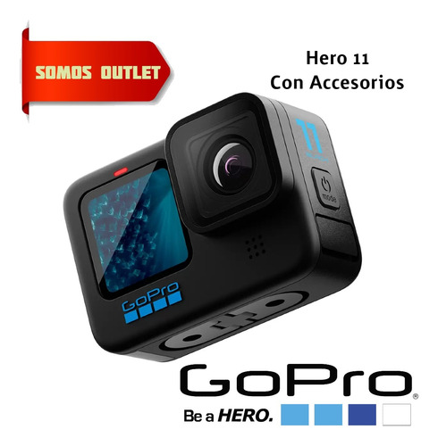 Gopro Hero 11 Black Color Negro Con Accesorios Original