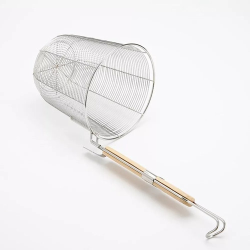Wang C Canasta De Pasta De Acero Inoxidable, Paquete De 3,