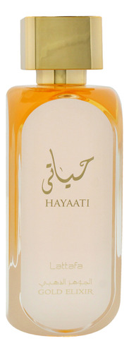 Perfume Lattafa Hayaati Gold Elixir Edp 100ml Para Mulheres