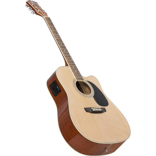 Violão Eletroacústico Folk Aço Harmonics Ge-30nt Natural