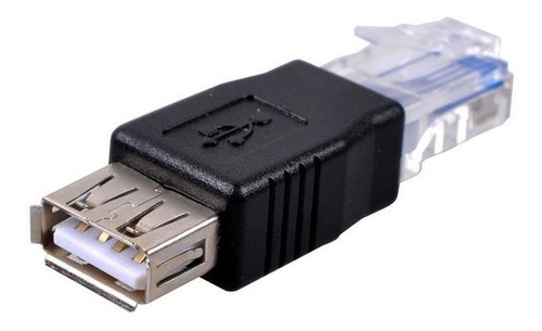 Ucec 1 Tipo Usb 2.0 Dama Conector Ethernet Rj45 Macho.