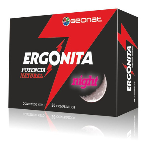 Geonat Ergonita Potencia Natural Nigth X 30 Comprimidos
