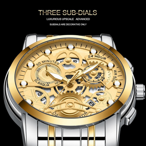 Relojes Va Va Voom Hollow Out Business Con Diamantes