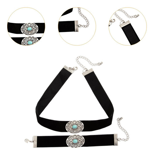 Gothic Choker Rock Jewelry Vintage Style Costume Accessories