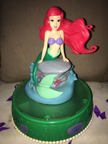 Alcancias Elsa De Frozen Y Ariel Sirenita Musicales (Usado)