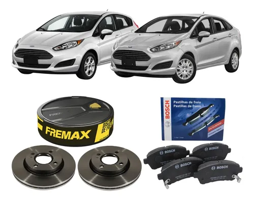 comprar Disco Fremax + Pastilha Bosch Diant New Fiesta 2013 2014