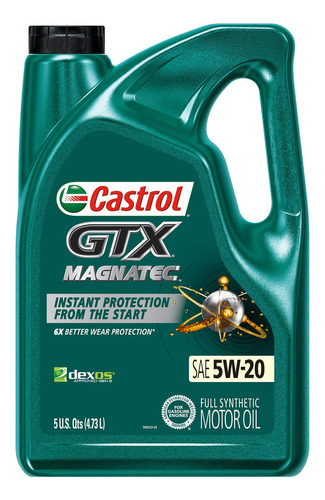 Castrol 03063 Gtx Magnatec 5w-20 Aceite De Motor Sintético C