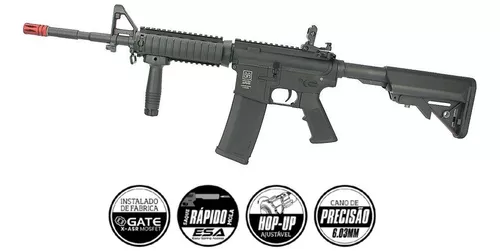 Rifle de Airsoft M4 Carbine SA-C03 Black Linha Core C-series - Ventureshop