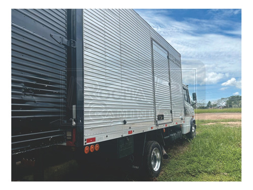 Mb Mercedes 709 4x2 Ano 1991 Com Baú De 4 Mt