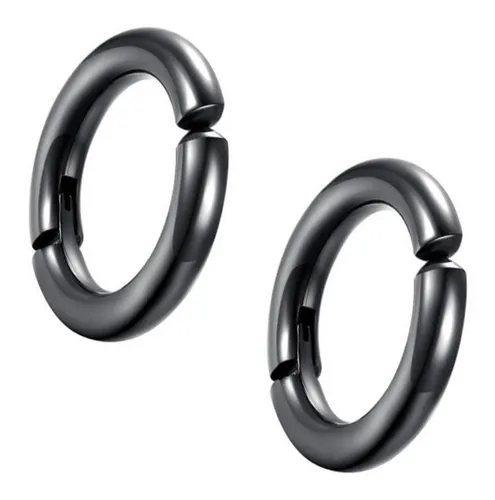 comprar Piercing Arracada Aro Cilindrico Oreja Septum Labio Black