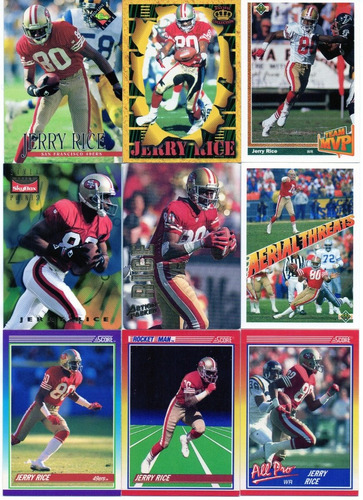 Jerry Rice San Francisco 49ers ( 10 ) Lote 