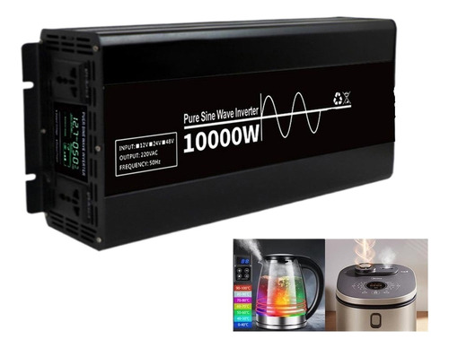 Inversor De Corriente Sinusoidal Pura De Alta Potencia