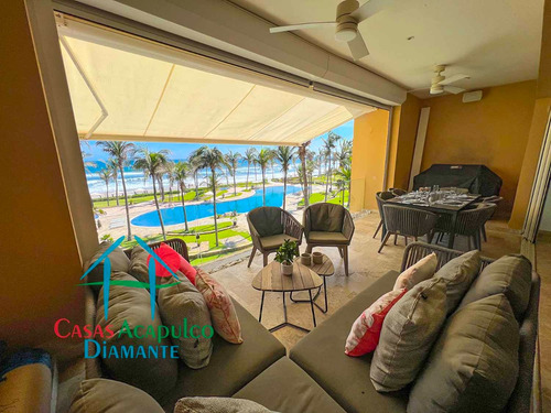 Cad Del Mar Arena 303. En Exclusivo Edificio. Terraza Con Vista Frontal Al Mar