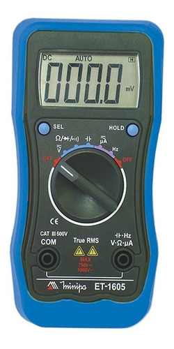 Multímetro Digital Minipa | Et-1605