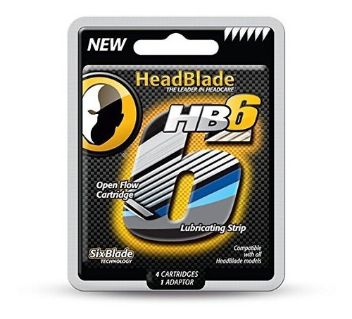 Hombres Headblade Hb6 Recarga De Afeitar Las Hojas De Afeita